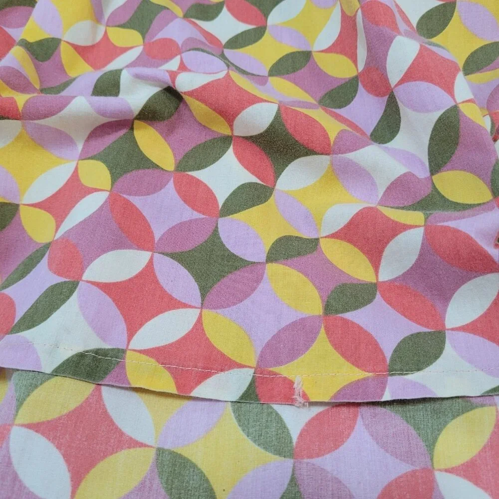 Ava Loves Olli Multicolor Print Adjustable Crossback Tie USA Made Dress Size 4T